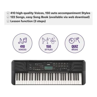 Yamaha PSR-E283, vue 5