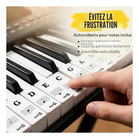 Autre vue du Clavier pour enfant RockJam RJ361