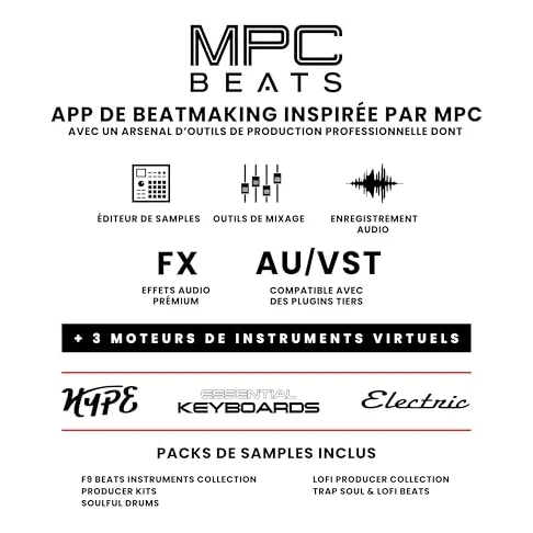 Autre vue du Clavier maître MIDI Akai Professional MPK Mini MK3