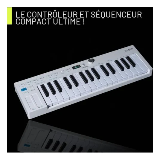 Autre vue du Clavier maître MIDI Arturia KeyStep mk2