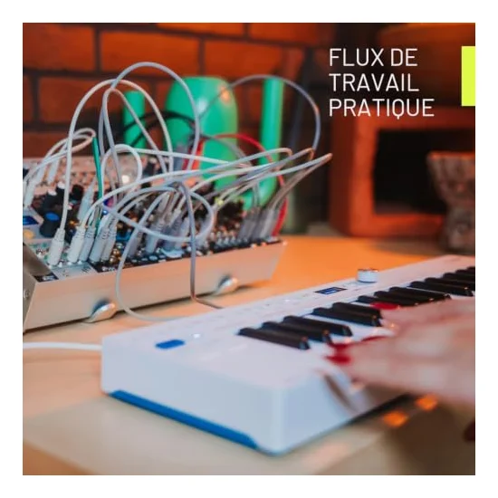 Autre vue du Clavier maître MIDI Arturia KeyStep mk2