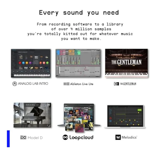 Autre vue du Clavier maître MIDI Arturia MiniLab 3