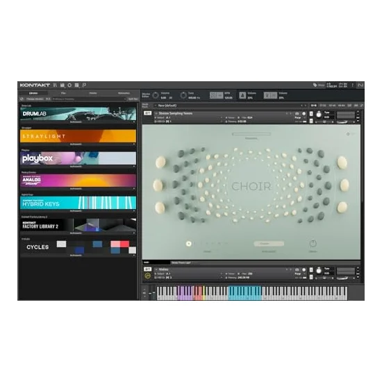 Autre vue du Clavier maître MIDI Native Instruments Kontrol S49 MK3