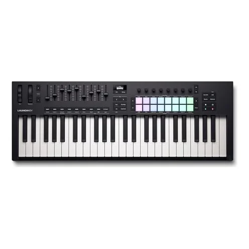 Autre vue du Clavier maître MIDI Novation Launchkey 49 MK4