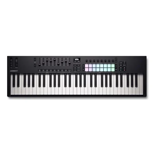 Autre vue du Clavier maître MIDI Novation Launchkey 61 MK4