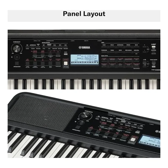 Autre vue du Clavier arrangeur Yamaha PSR-E383