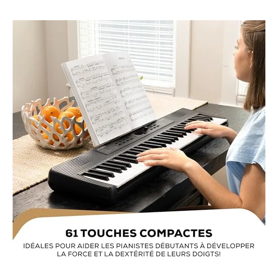 Autre vue du Clavier arrangeur Alesis Melody 61 MK4
