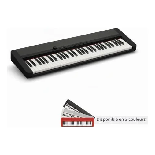 Autre vue du Piano numérique portable Casio Casiotone CT-S1